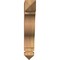 Ekena Millwork Funston Arts & Crafts Smooth Bracket, Western Red Cedar, 3 1/2"W x 16"D x 20"H BKT04X16X20FST03SWR - alternate 4
